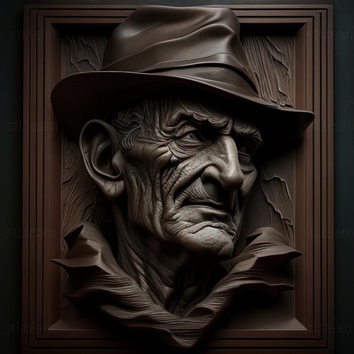 3D model Freddy Krueger A Nightmare on Elm Street Robert Englund (STL)